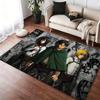 Attack-on-Titans Anime Floor Mat Soft Thickened Absorbent Non-Slip Bedroom Living Room Door Mat Home Decor Flannel Rugs