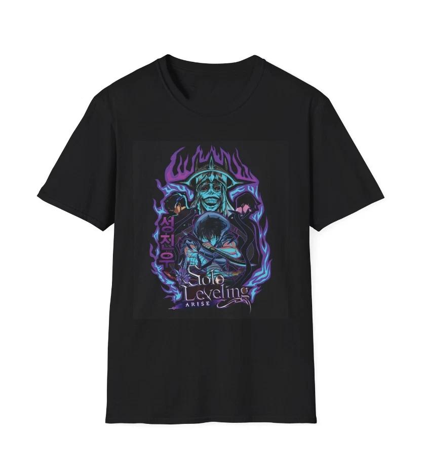 

Anime-Inspired T-Shirt, Trendy Graphic Tee, Perfect Gift for Fans, Solo Leveling S