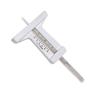 0 to 50mm Tire Thread Depth Gauge Stainless Steel Portable Depth Meter for Car Motorcycle