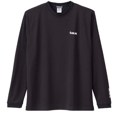 SUW-15403DLT Long Sleeve Dry T-Shirt Black Size L (4816)