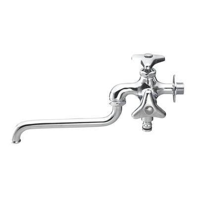SANEI Company Sanei Faucet Manufacturing Universal Faucet for Nominal Size Water Silver (former Name Co., Ltd.) (SANEI) Two-mouth Watering, 13,