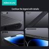 Nillkin iPhone 16 Pro Max Anti-Peep Lens Cover Case, Black Mirror.
