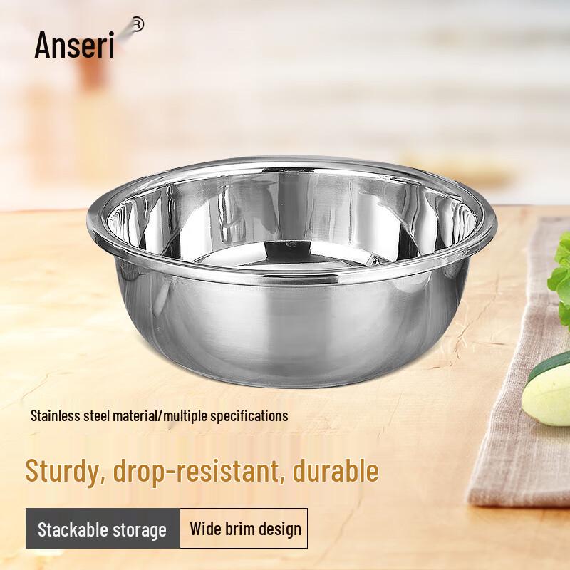 Stainless Steel Multi-purpose Round Basin