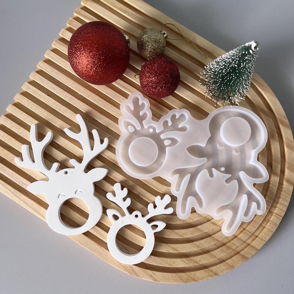 Christmas Series Money Clip Decoration Mould Christmas Tree Pentagram Cash Gift Holder Plaster Diy Moulds