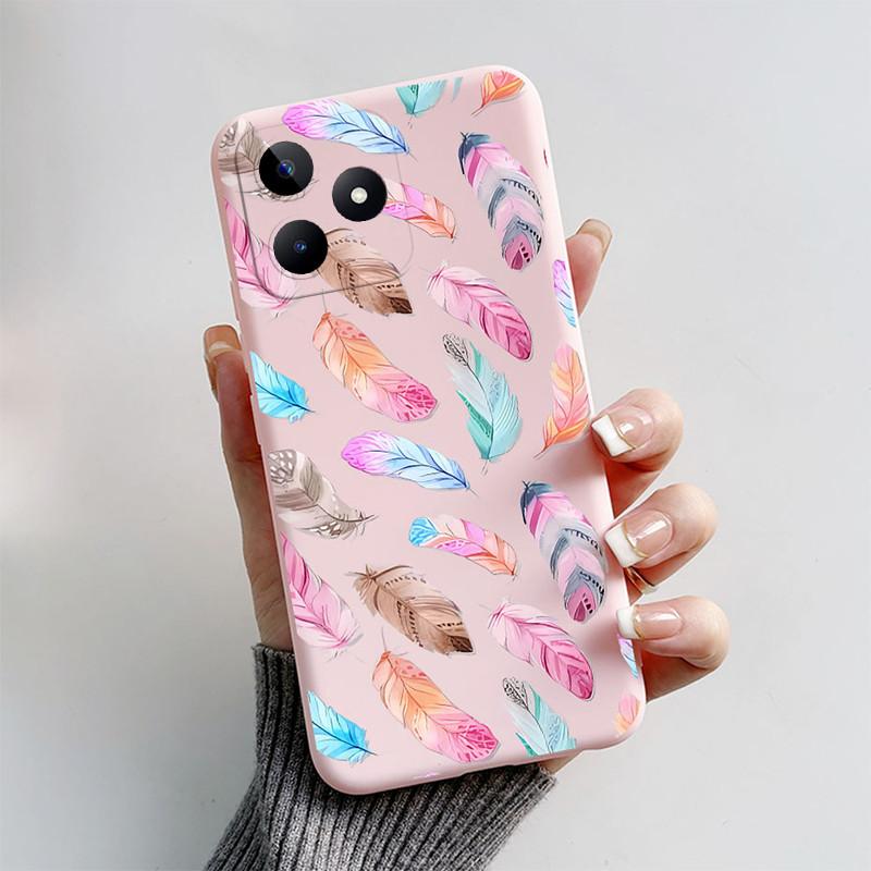 For Realme Note 50 Case Soft TPU Silicone Back Cover For Realme Note 50 Phone Cases Realme Note50 6.74" Protective Fashion Coque
