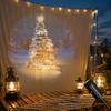 Gift for Kids Adults Christmas Halloween Projector, 3/6/10 Festive Scenes, 5D Holographic Night Light Compact USB Mood Flexible Gooseneck Projector