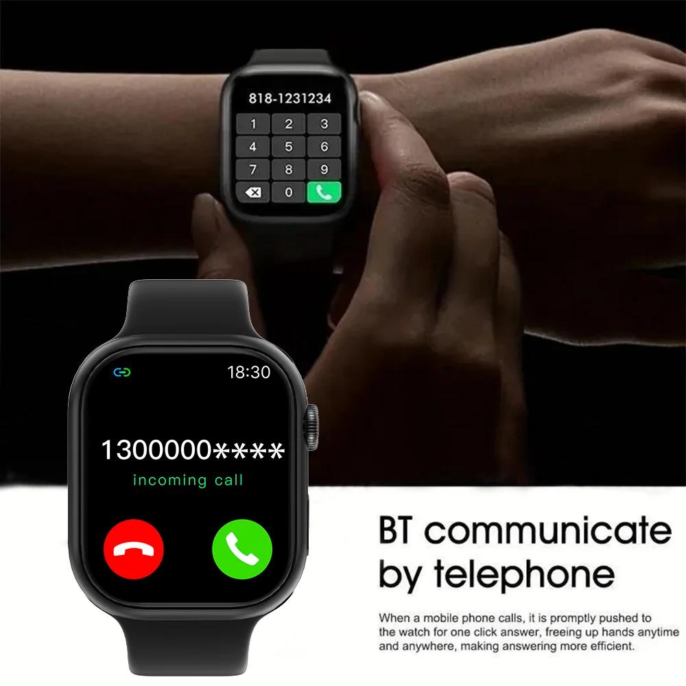 Sports Smartwatch For Men Women Android IOS Phone 1.73" Screen Bluetooth Answer Call Heart Rate Fitness Tracker Watches