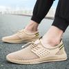 Fashion Men Outdoor Antiskid Sandals Summer Mesh Breathable Casual Shoes Anti Slip Flat Designer Beach Shoes Fashion Quality Hiking Shoe