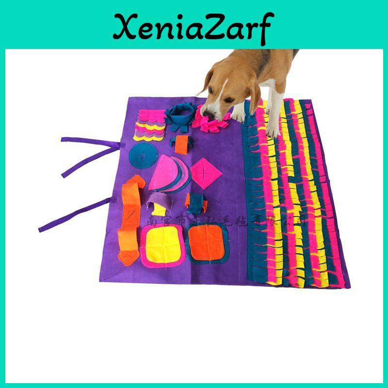 Colorful Pet Dog Snuffle Mat For Activity Training And Puzzle Fun