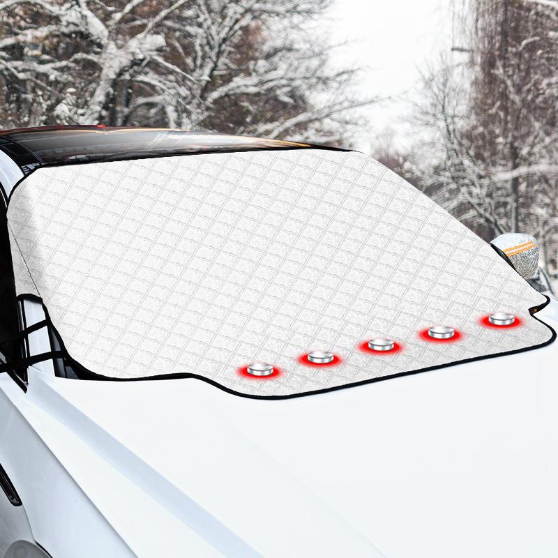 Car Windshield Sun Shad Cover Rainproof, Snow-proof, Windproof, And Ice-proof Non-Scratch Automobile Windshield Snow Cover