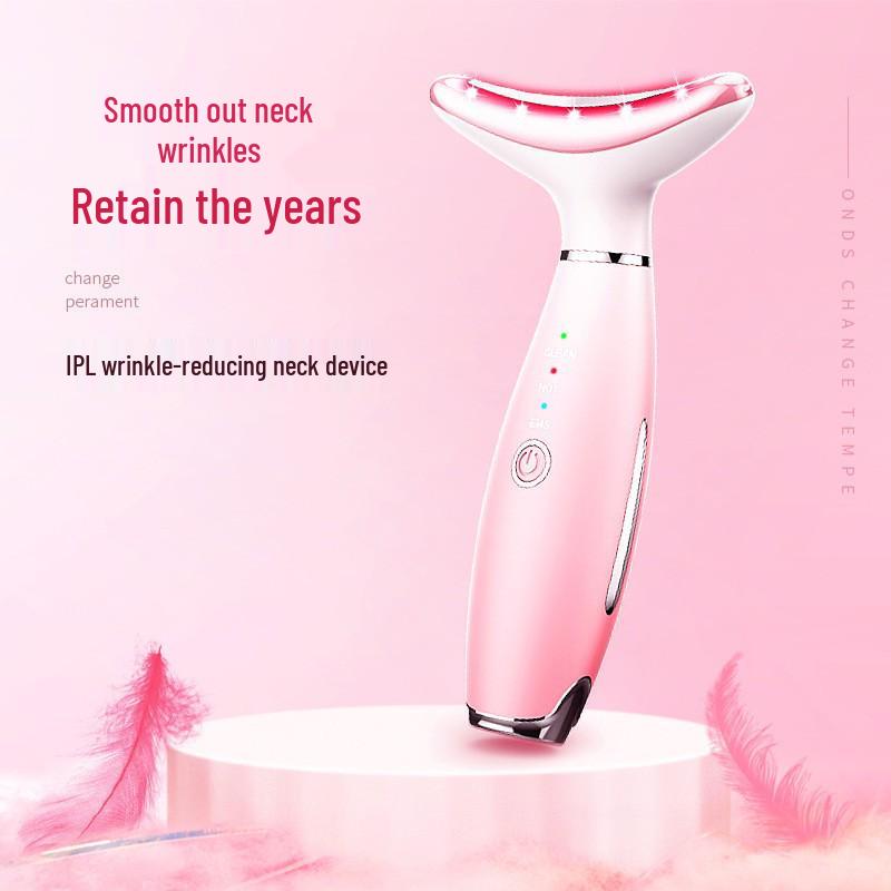 Neck Care Microcurrent Massager: Smooth Wrinkles & Lift Skin
