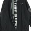 Oakley One Point Logo Long Sleeve Zip Nylon Jacket L Black Men's Used