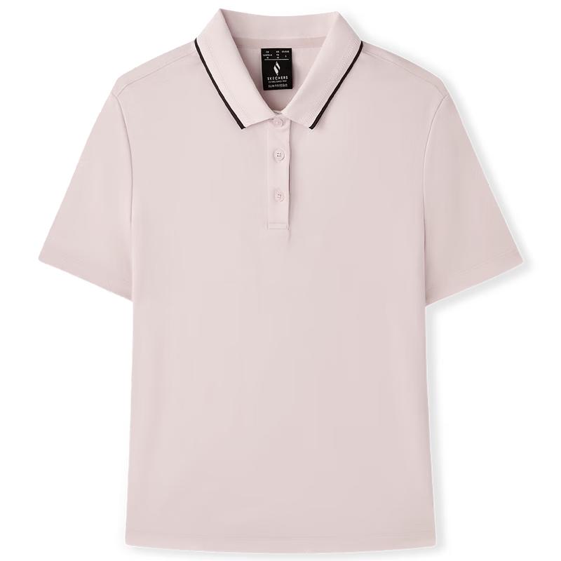 Skechers Women s L226W004 Slim Fit Knit Polo Shirt S