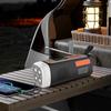 4500mAh Battery Operated Radio with Flashlight SOS Alarm Headphone Jack USB C/Solar/Hand Crank Charging Power Bank Phone Charger