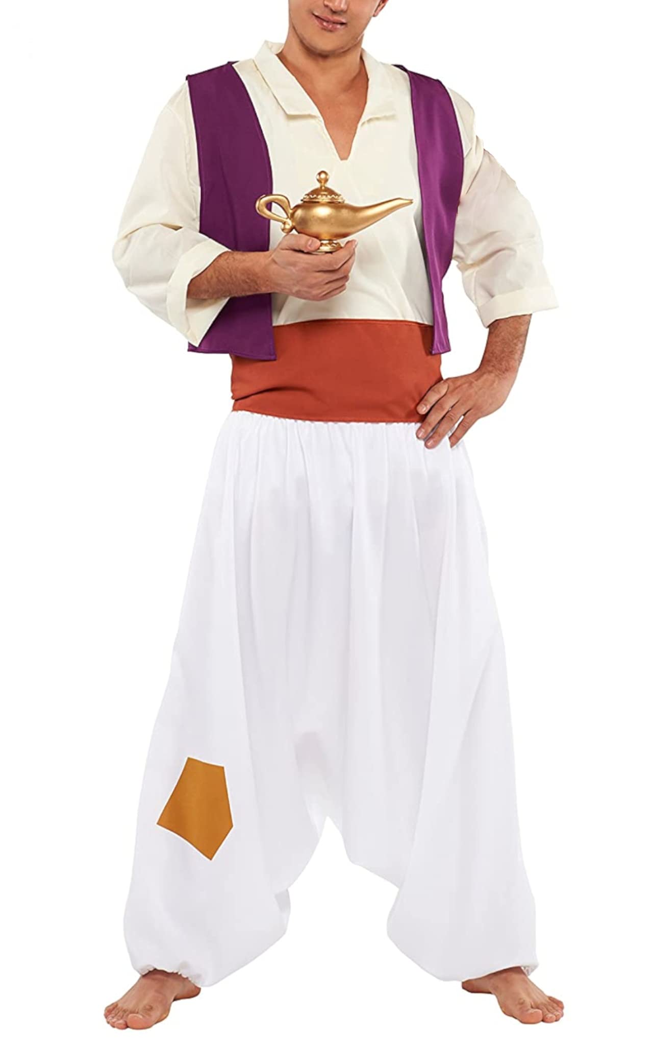 

[MIRIPARIS] Аниме Косплей Аладдин и Волшебная лампа [Одежда Аладдина] L Размер Доступен Размер Лампы Сказки Диснея Арабские ночи Тысяча и одна ночь