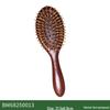 Women's Solid Wood Steel Needle Airbag Hair Comb for Styling and Smoothing