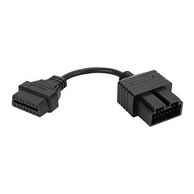 Adaptador Conector de Cabo Diagnóstico OBD2 de 20 Pinos para 16 Pinos Serve para KIA