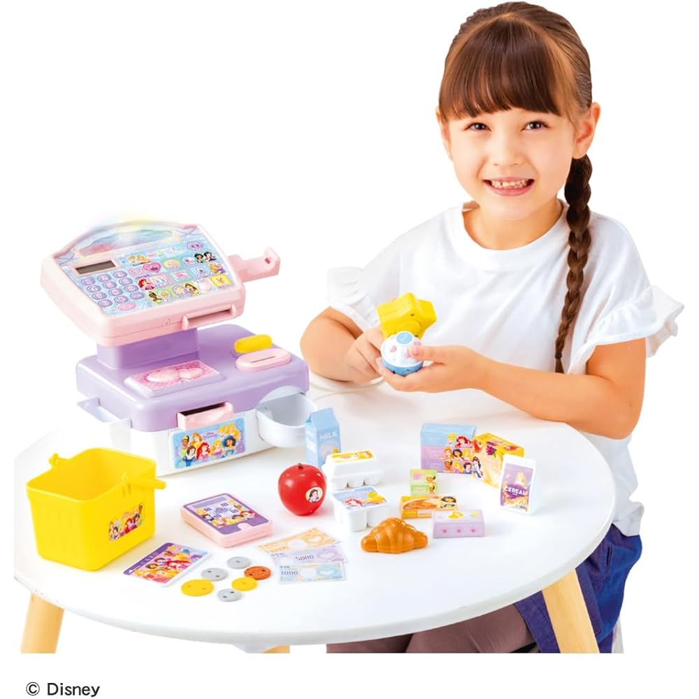 Disney Princess Glittery Cash Register Toy Interactive Playset Award Winning 2024 Japan Toy
