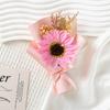 2 Pcs Mini Sunflower Bouquet Scented Artificial Soap Flower Birthday Valentine's Day Gifts