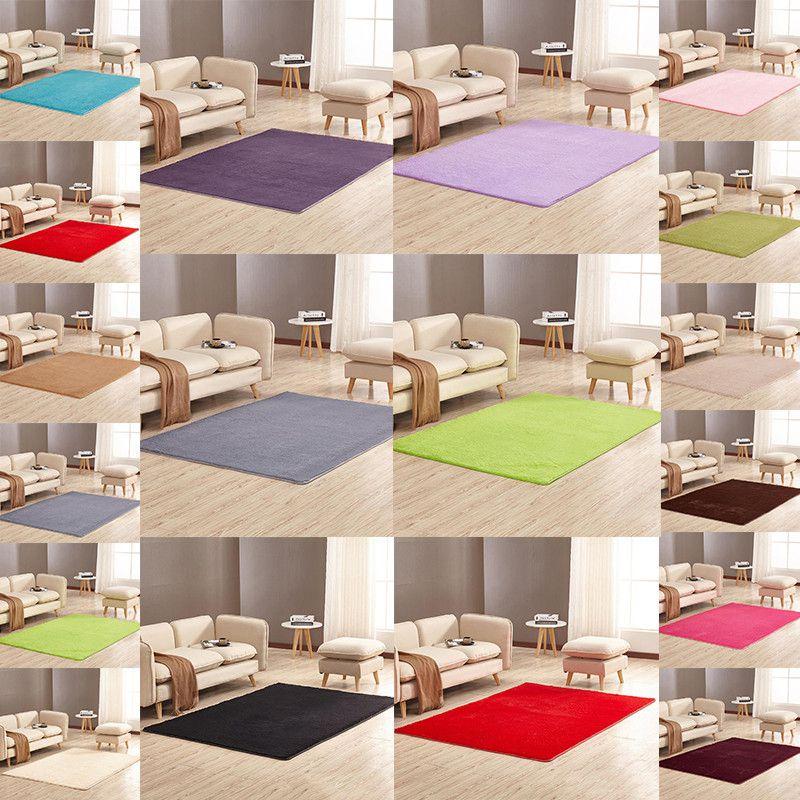 Luxuriously Fluffy Rugs With Antiskid Design For Cozy Living Room Elegance