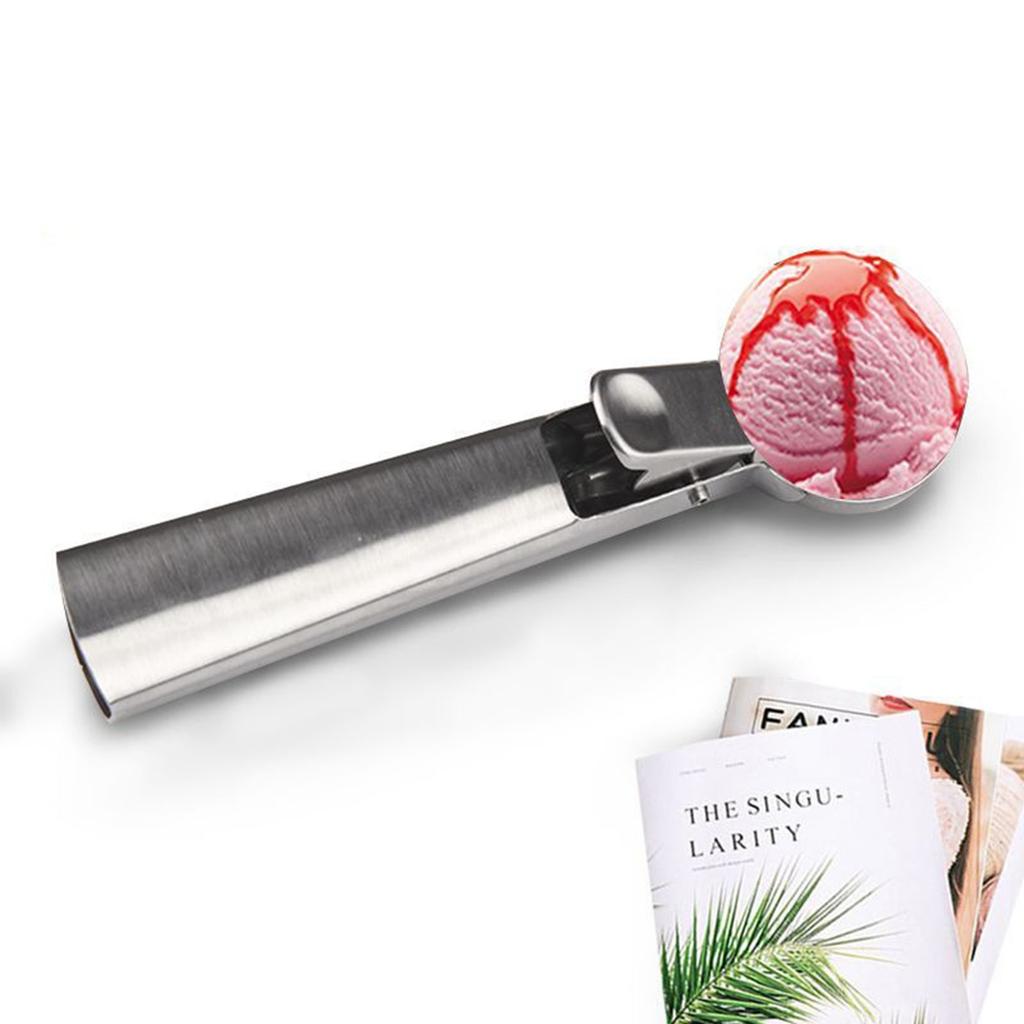 Large And Small Stainless Steel Ice Spoon Digging Ball Baking Tool