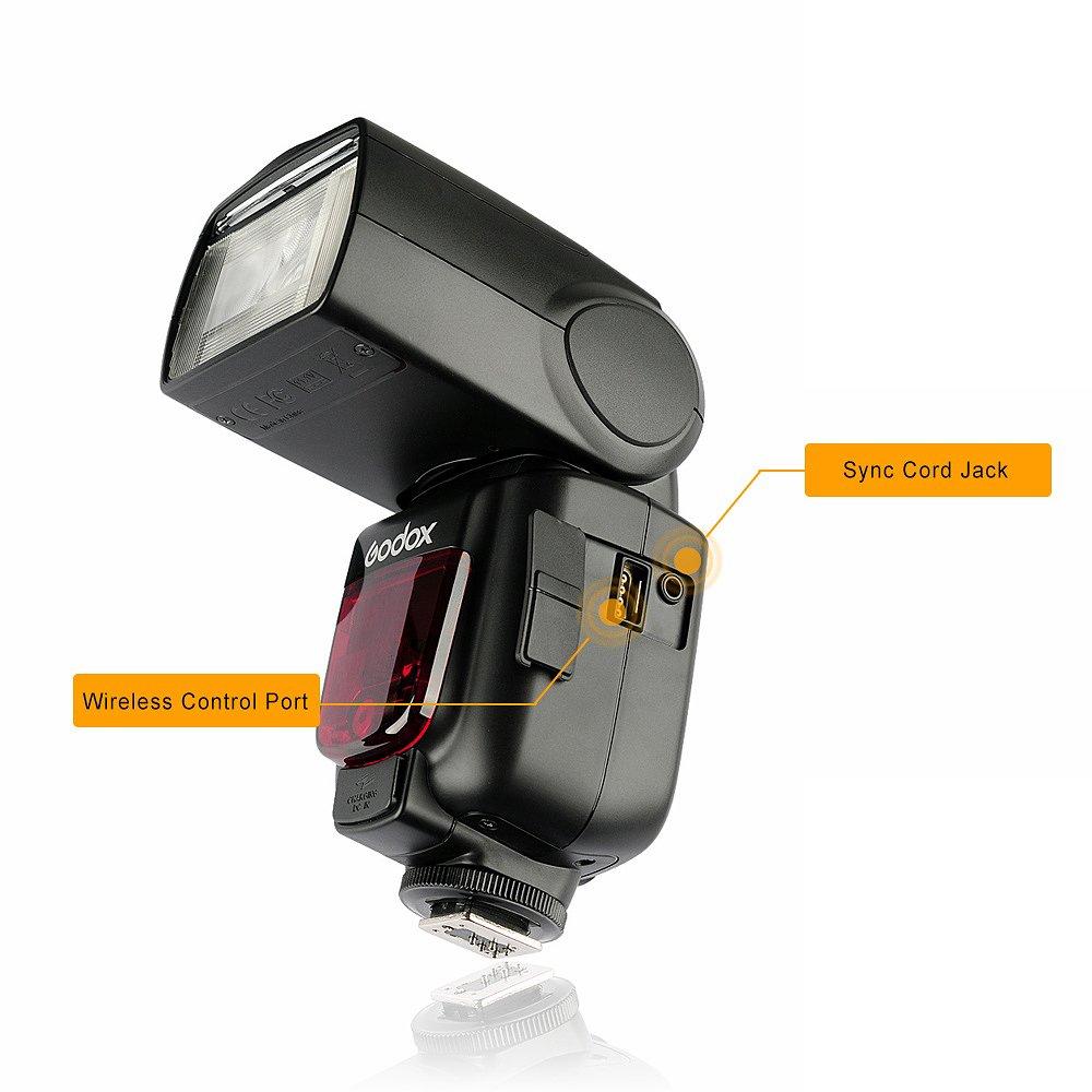 Godox TT600 Speedlite Flash Wireless Compatible with and Other Digital Cameras with Standard Hot Shoe Included Built-in 2.4G Transmission, Canon,