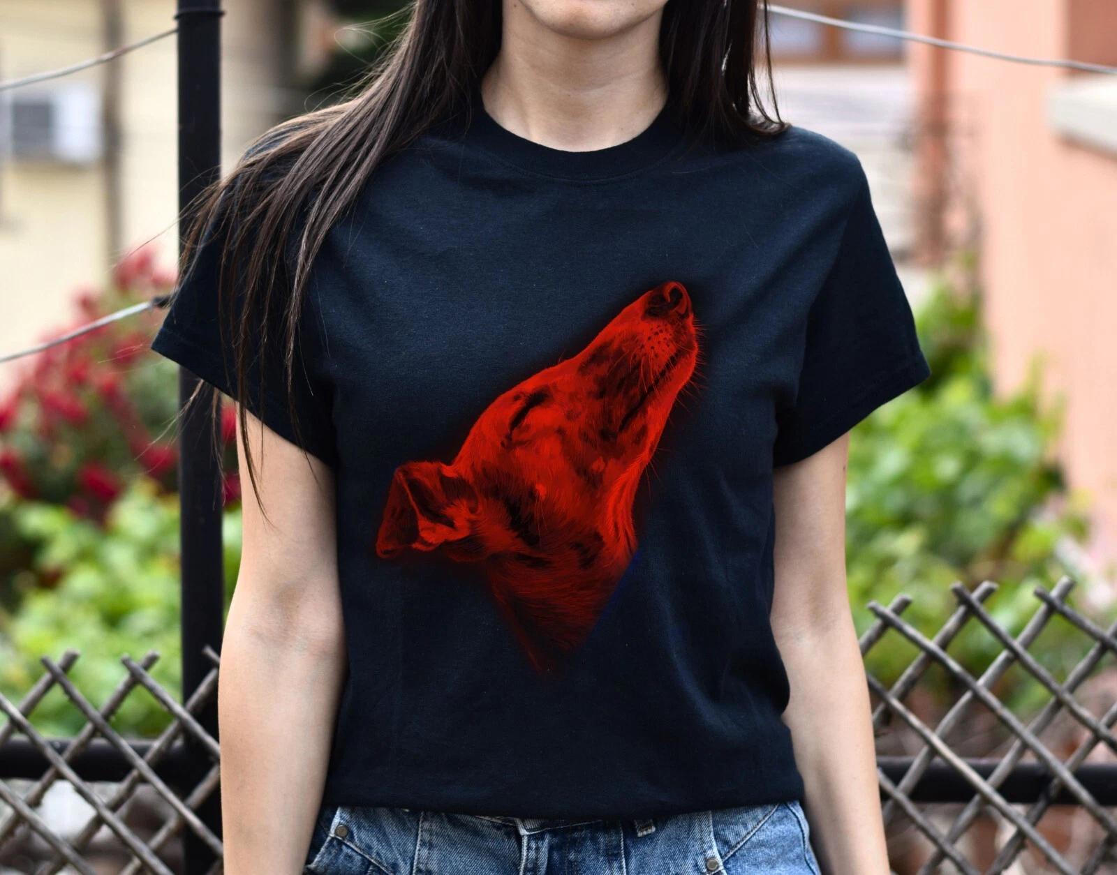 Digital art Greyhound dog Unisex shirt S-2XL black navy dark heather L