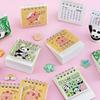 2026 Capybara Cartoon Desk Calendar - Creative Mini Ornament Gift for Children and Students