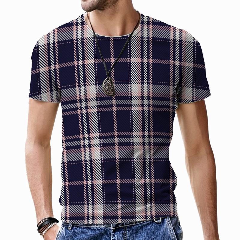 Oversized Vintage T-shirt For Men 3D Striped Print T Shirt Casual Short-sleeved Summer Streetwear Fashion Women Clothing Tees Tops