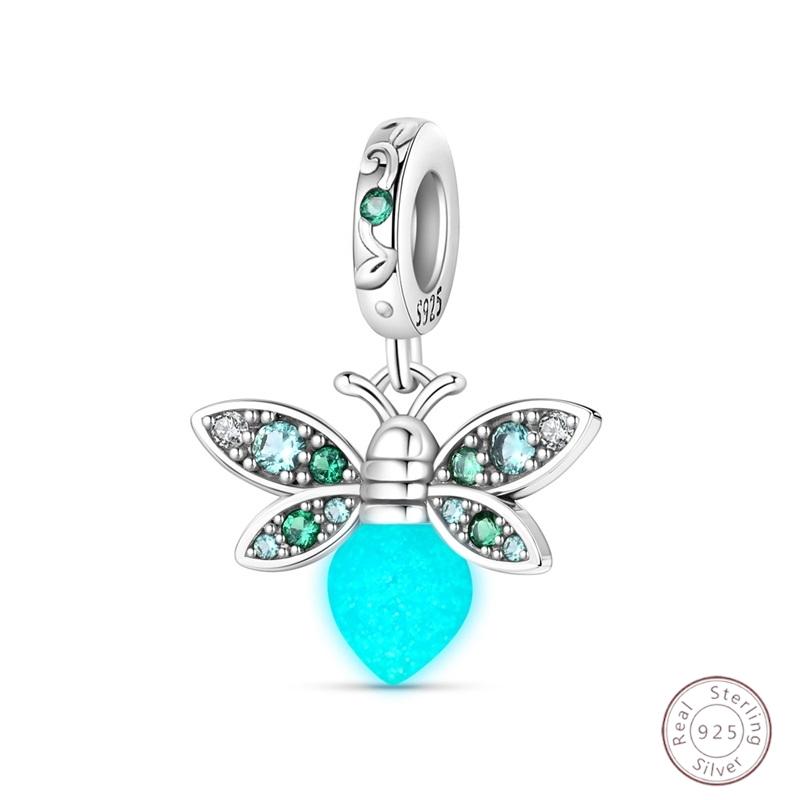 100% Copper Spring Glowing Fireflies Shiny Zircon Beads 3Mm Diy Holiday Exquisite Jewelry Gift Making