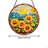 Decorative Sunflower Pendant for Office And Garden