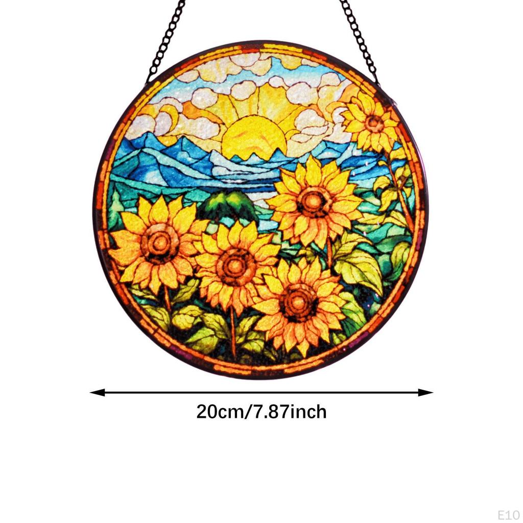 Decorative Sunflower Pendant for Office And Garden