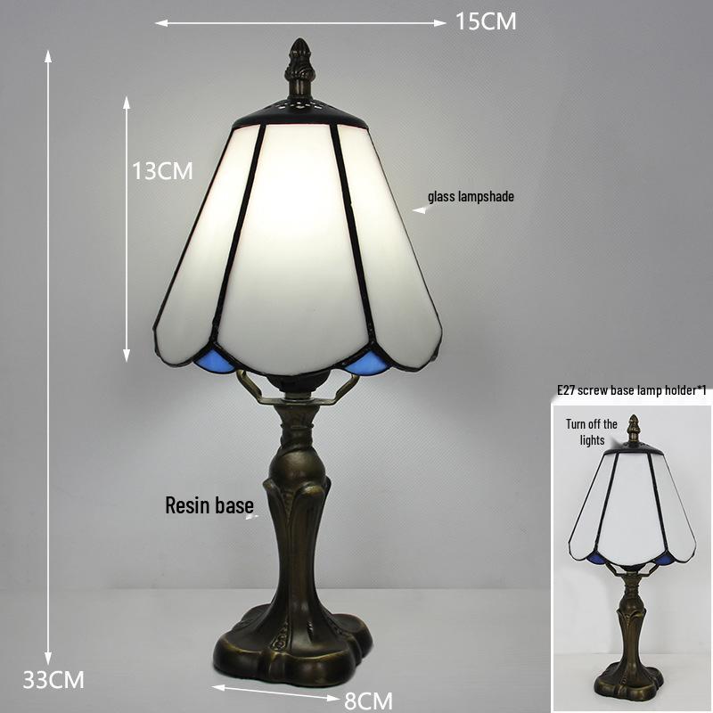 European Retro Dimmable Desk Lamp for Study, Cafe, or Bedroom