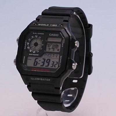 CASIO Digital AE-1200WH-1A ( AE 1200WH 1A AE1200WH1A AE-1200WH AE-1200WH-1 ) Wrist Watch For Men