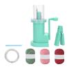 Hand Knitting Machine Needle Thread Tool Set Household Weavers Multicolor Yarn Knitting Tool for DIY Sewing Crocheting