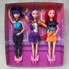 New 30cmPrincess Doll Rumi Mira Zoey Exquisite Action Figure DIY Toy Premium Plastic Model Perfect Collection and Gift for Girls
