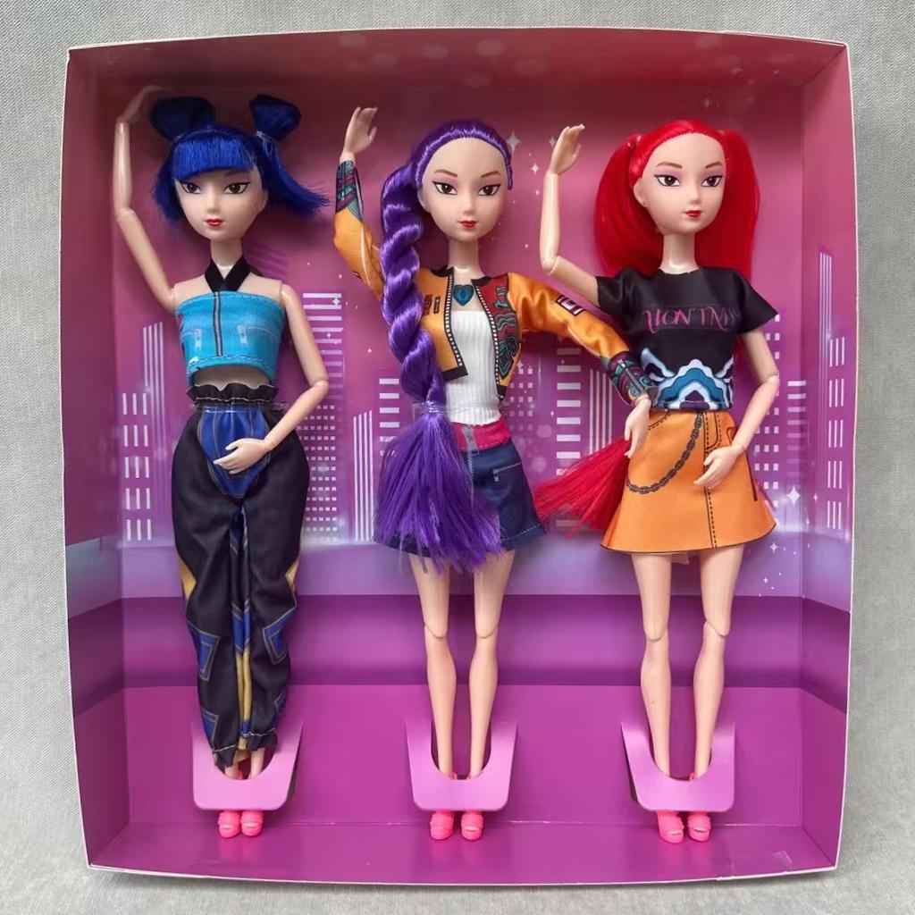 New 30cmPrincess Doll Rumi Mira Zoey Exquisite Action Figure DIY Toy Premium Plastic Model Perfect Collection and Gift for Girls