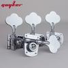 Guyker Open Frame Electric Bass Tuning Peg Gear Ratio 21:1 Chrome Black Gold For Bass