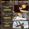 MELLWIN Cordless Electric Reciprocating Saw Handheld Wood Metal Pipe Cutting Electric Saw Tool For Makita 18V Battery Pin