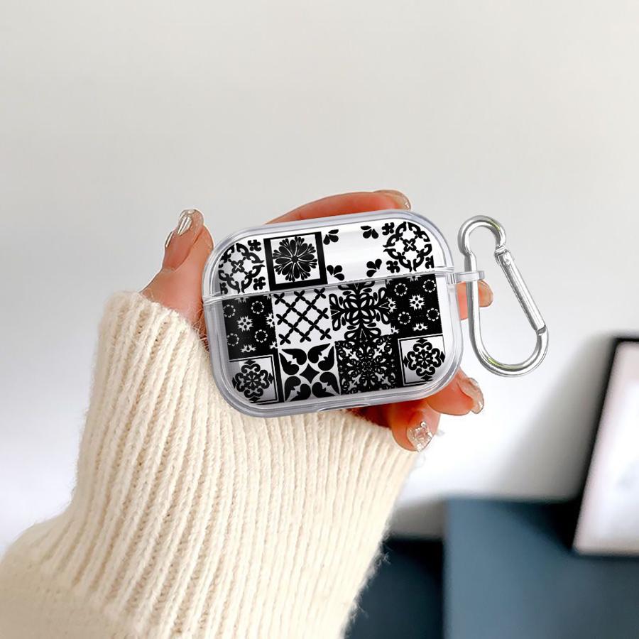 Clear Earphone Cases Cover Case For Airpods 3 Pro 1 4 Pro3 Pro2 2 Stars Carpet Patterns
