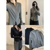 Koreansk Stil 2025 Tidig Höst Kryddig Tjej Sportig Dragkedja Cardigan & Racerback Linne Set
