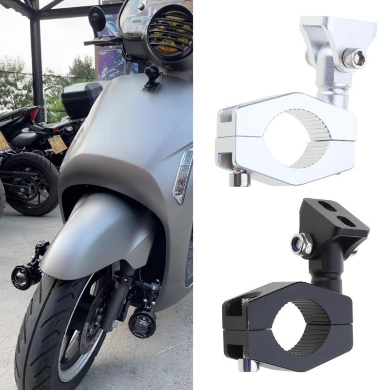 Mounting Bracket Kit LED Motorcycle Light Horizontal Bar Tube Clamp Roof Roll Cage Holder Headlight Bracket