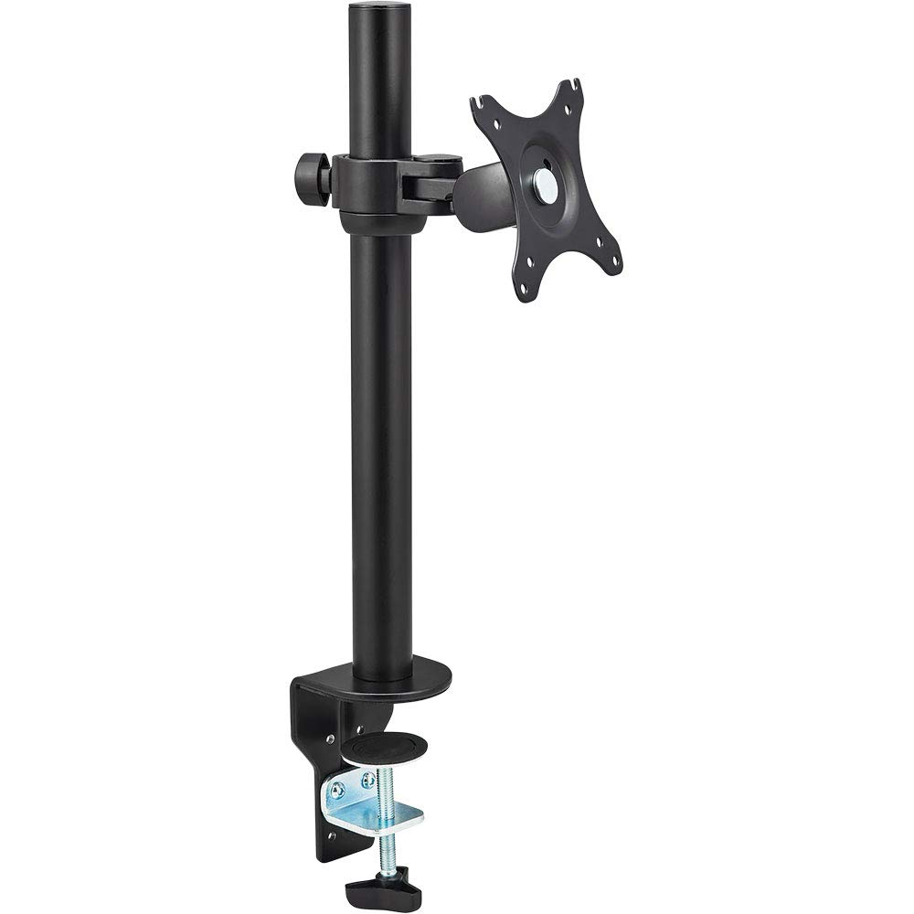 Kingjim Monitor Arm Black (Single-Face, Dual-Axis Type) ARM110-BK