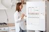 Magnetischer Planer Für Den Kühlschrank - Kalender & Aufgaben-Tafel + Stift Und Einkaufslisten-Notizblock Mit Magnet
