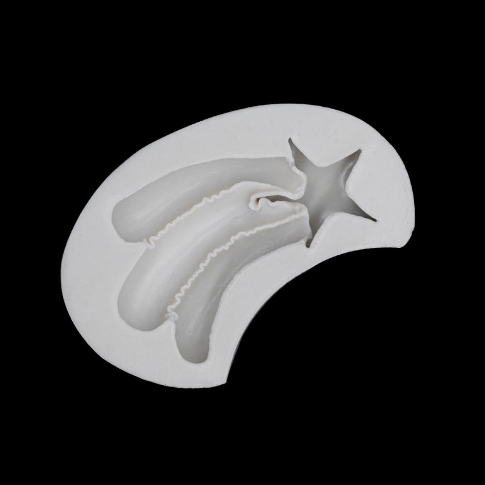 Meteor Rainbow Modeling Silicone Mold Fondant Cake Chocolate Mold