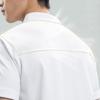 Chef Uniform Stand Collar Short Sleeve Chef Coat Single-Breasted Buttons Solid Color Workwear Professional Chef Apparel