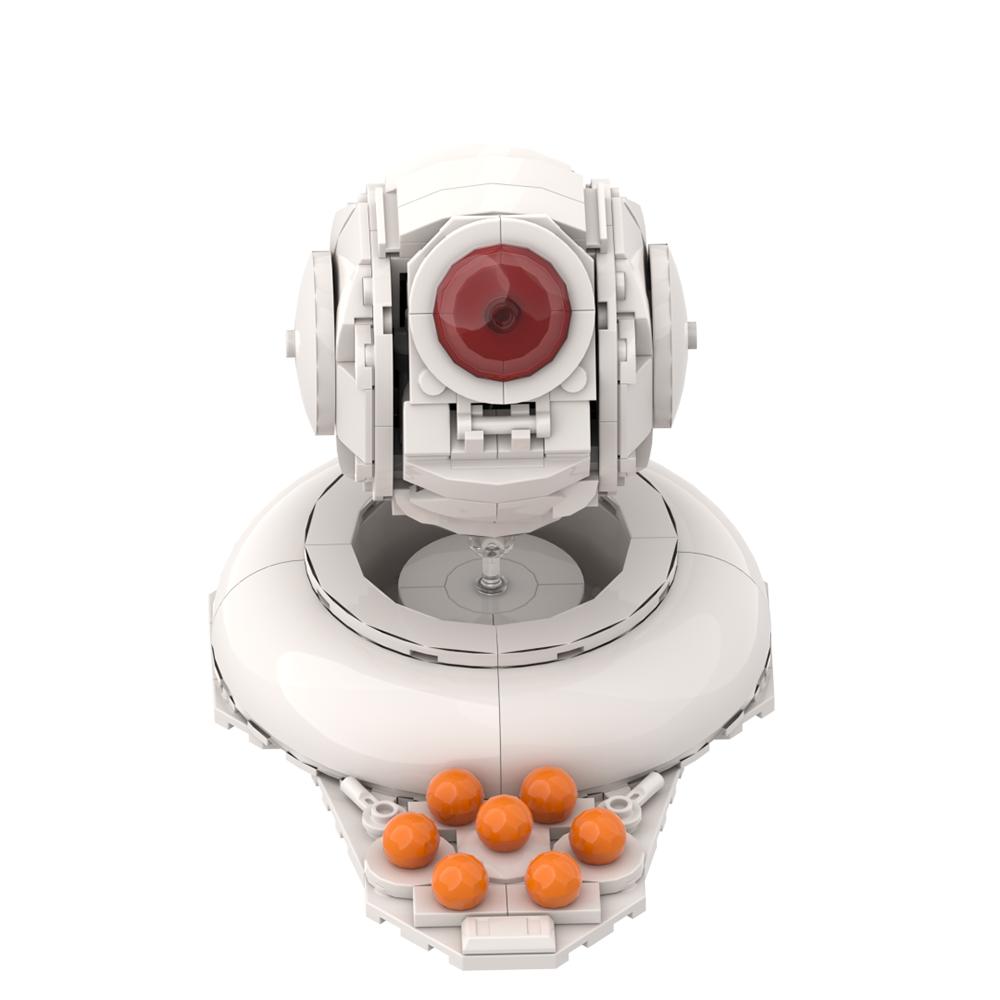 MOC Super Saiyan Attack Pod Building Block Model Japanese Anime Super Saiyan Battle Space Pod Bricks Assembled Toys Kids Gifts