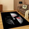 Crusaders Templar Black Knight Carpet Rug Mat for Home Bedroom Living Room Sofa Doormat Kitchen Decor,Kid Play Non-slip Area Rug