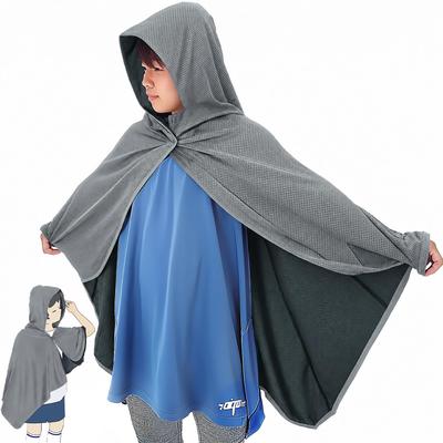 Kühlender Poncho, der die Hauttemperatur senkt durch Kühlen Kühlen Kühlen Kühlen Kühlen Sport Hitzschlag UV Täglich Marineblau [SHICHANG] 15℃. Handtuch, Handtuch,