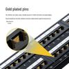 SanZhe CAT5e 48-Port Network Patch Panel